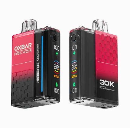 ترکیب طعم تمشک و توت‌فرنگی بخار نرم و عطری خوشایند ظرفیت بالا تا 30000 پاف بدون نیاز به شارژ و نگهداری مناسب برای طرفداران طعم‌های میوه‌ای طراحی سبک و قابل‌حمل ایده‌آل برای استفاده روزانه محصولی از برند معتبر OXBar عطر و طعمی ماندگار در هر پاف کیفیت ساخت بی‌نظیر