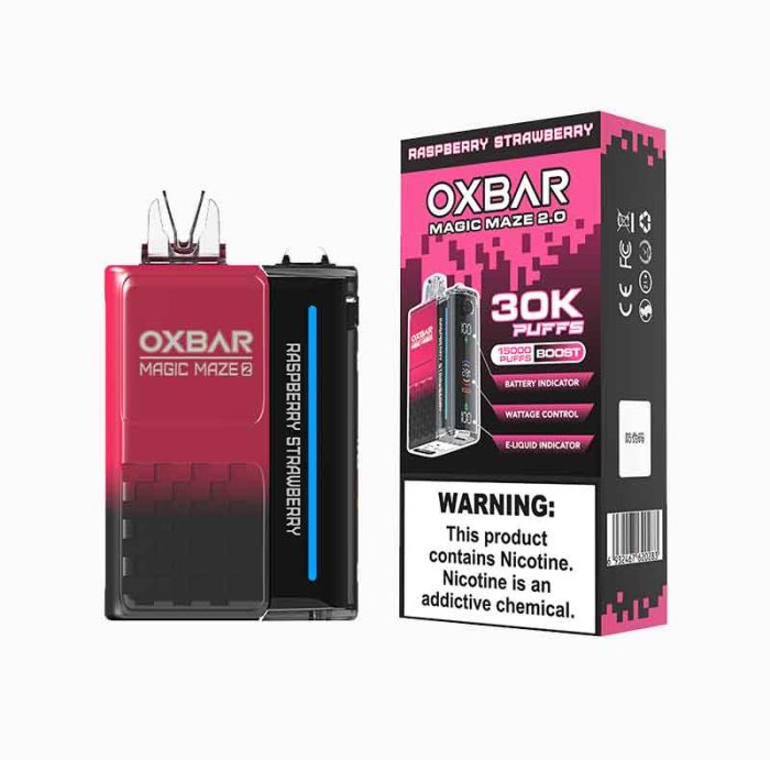 ترکیب طعم تمشک و توت‌فرنگی بخار نرم و عطری خوشایند ظرفیت بالا تا 30000 پاف بدون نیاز به شارژ و نگهداری مناسب برای طرفداران طعم‌های میوه‌ای طراحی سبک و قابل‌حمل ایده‌آل برای استفاده روزانه محصولی از برند معتبر OXBar عطر و طعمی ماندگار در هر پاف کیفیت ساخت بی‌نظیر