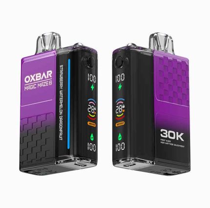 طعم ترکیبی توت فرنگی، هندوانه و میوه اژدها ظرفیت بالا تا 30000 پاف طراحی جمع‌وجور و سبک بخار نرم و طعمی ماندگار مناسب برای علاقه‌مندان به طعم‌های ترکیبی میوه‌ای بدون نیاز به شارژ یا نگهداری با کیفیت از برند معتبر OXBar ایده‌آل برای استفاده روزانه تجربه‌ای جدید و متفاوت قابل‌حمل و مناسب برای مسافرت