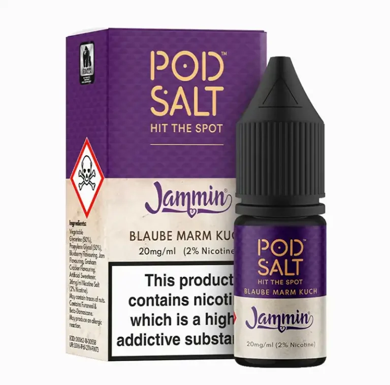محصول اورجینال از برند انگلیسی Pod Salt ترکیب طعمی خاص مربای بلوبری شیرین با رایحه تارت داغ ساخته‌شده با نیکوتین سالت خالص و باکیفیت مناسب برای استفاده در تمامی پاد سیستم‌ها تجربه ویپینگ نرم، خوش‌طعم و بدون سوزش گلو بسته‌بندی پلمب و اورجینال برای اطمینان از اصالت کالا طعمی متفاوت برای علاقه‌مندان به دسرها و شیرینی‌ها فرمولاسیون دقیق برای انتقال طعم واقعی میوه و شیرینی تولیدشده طبق استانداردهای جهانی ایمنی و کیفیت انتخابی عالی برای کاربران تازه‌کار و حرفه‌ای