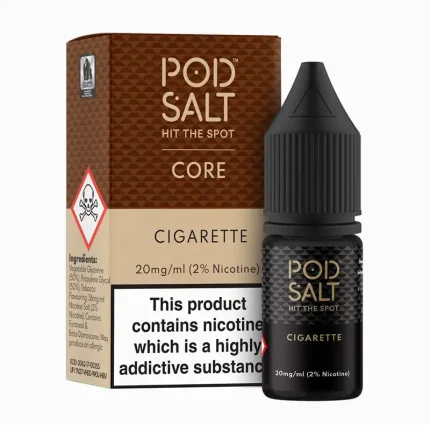 محصول اورجینال از برند انگلیسی Pod Salt طعم کلاسیک و طبیعی سیگار تنباکویی تجربه‌ای نزدیک به طعم سیگار واقعی ساخته‌شده با نیکوتین سالت خالص و باکیفیت مناسب برای افرادی که قصد ترک سیگار دارند طراحی‌شده برای استفاده در تمامی پاد سیستم‌ها ویپینگ نرم و بدون سوزش گلو بسته‌بندی اورجینال و پلمب‌شده با ضمانت اصالت کالا انتخابی عالی برای دوستداران طعم‌های تنباکویی تولید مطابق با استانداردهای جهانی کیفیت و ایمنی