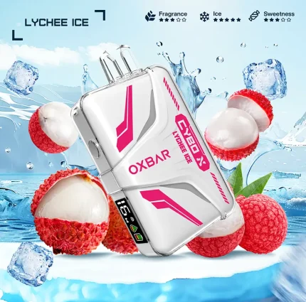 طعم ترکیبی لیچی شیرین و خنک با حس یخ ظرفیت بسیار بالا با 20000 پاف برای استفاده طولانی مجهز به باتری قدرتمند قابل شارژ Type-C مخزن پرشده از پیش با ای‌جوس نیکوتین سالت طراحی ارگونومیک و سبک برای حمل آسان تولید بخار نرم و پرطعم با شدت یکنواخت مناسب برای کاربران حرفه‌ای و تازه‌کار بدون نیاز به شارژ مایع یا کویل نشانگر LED برای وضعیت باتری و پاف کیفیت ساخت بالا با استاندارد روز جهانی