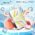 طعم شیرین و دلنشین هلو همراه با خنکی یخ تجربه‌ای میوه‌ای و تازه برای هر پاف ظرفیت بالا با ۲۰۰۰۰ پاف ماندگار باتری داخلی ۹۰۰ میلی‌آمپری قابل شارژ Type-C کویل دوال مش برای بخار غلیظ و یکنواخت طراحی ارگونومیک و سبک برای استفاده راحت نشانگر LED جهت نمایش وضعیت دستگاه بدون نیاز به پر کردن یا تعویض کویل مناسب برای علاقه‌مندان به طعم‌های میوه‌ای خنک کیفیت ساخت بالا با استانداردهای جهانی