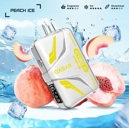 طعم شیرین و دلنشین هلو همراه با خنکی یخ تجربه‌ای میوه‌ای و تازه برای هر پاف ظرفیت بالا با ۲۰۰۰۰ پاف ماندگار باتری داخلی ۹۰۰ میلی‌آمپری قابل شارژ Type-C کویل دوال مش برای بخار غلیظ و یکنواخت طراحی ارگونومیک و سبک برای استفاده راحت نشانگر LED جهت نمایش وضعیت دستگاه بدون نیاز به پر کردن یا تعویض کویل مناسب برای علاقه‌مندان به طعم‌های میوه‌ای خنک کیفیت ساخت بالا با استانداردهای جهانی