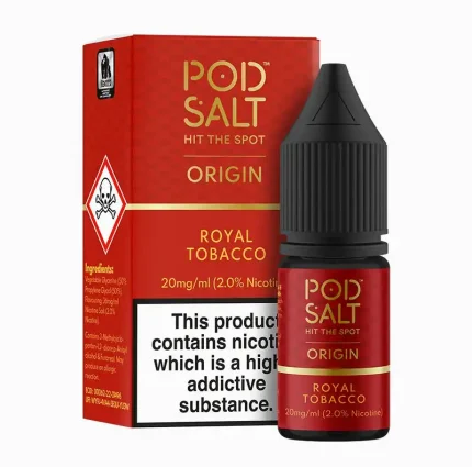 محصول اورجینال برند انگلیسی Pod Salt طعمی اصیل و کلاسیک از توتون و تنباکوی سلطنتی مناسب علاقه‌مندان به طعم‌های تنباکویی و واقعی ساخته‌شده با نیکوتین سالت خالص و باکیفیت ویپ نرم و روان بدون سوزش گلو جایگزین عالی برای سیگار با حس مشابه و رضایت‌بخش سازگار با تمامی پاد سیستم‌ها و دستگاه‌های مشابه جذب سریع نیکوتین برای رفع میل شدید به سیگار بسته‌بندی اورجینال و پلمب‌شده با ضمانت اصالت کالا انتخابی ماندگار برای کسانی که طعم کلاسیک را می‌پسندند