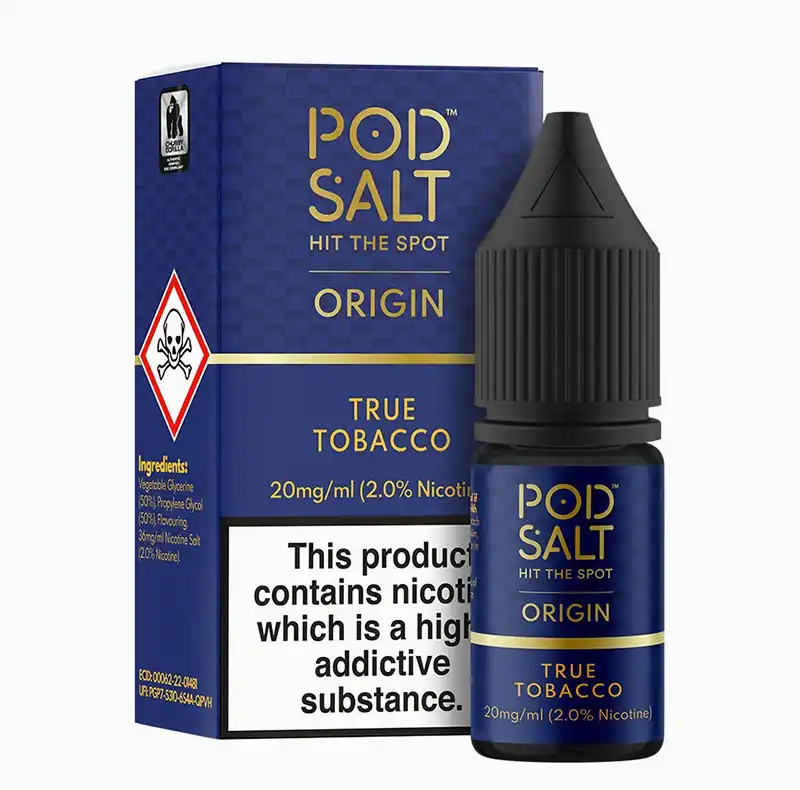 محصول اورجینال از برند انگلیسی Pod Salt طعم واقعی و اصیل توتون و تنباکوی خالص جایگزینی عالی برای تجربه نزدیک به سیگار ساخته‌شده با نیکوتین سالت خالص و باکیفیت جذب سریع نیکوتین و ویپ نرم بدون سوزش گلو طراحی‌شده برای استفاده در تمامی پاد سیستم‌ها انتخابی عالی برای افراد در حال ترک سیگار بسته‌بندی اورجینال و پلمب‌شده با ضمانت اصالت کالا مناسب برای استفاده روزانه با طعمی کلاسیک و ماندگار تولیدشده تحت استانداردهای جهانی کیفیت