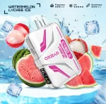 ترکیب شیرین هندوانه با طعم خاص لیچی و خنکی یخ ظرفیت بسیار بالا با 20000 پاف برای استفاده طولانی باتری قابل شارژ از طریق درگاه Type-C پر شده با نیکوتین سالت باکیفیت و نرم روی گلو تولید بخار پرحجم، یکنواخت و خوش‌طعم بدون نیاز به شارژ مایع یا تعویض کویل طراحی ارگونومیک و سبک برای حمل آسان نشانگر LED جهت نمایش وضعیت باتری و پاف انتخابی مناسب برای کاربران تازه‌کار و حرفه‌ای ساخته‌شده با کیفیت بالا و استانداردهای جهانی