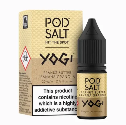 محصول اورجینال از برند انگلیسی Pod Salt طعم ترکیبی کره بادام زمینی خامه‌ای و موز رسیده تجربه‌ای شیرین، خامه‌ای و کاملاً متفاوت ساخته‌شده با نیکوتین سالت خالص و باکیفیت جذب سریع نیکوتین و ویپ نرم بدون سوزش گلو مناسب برای استفاده در تمامی پاد سیستم‌ها انتخابی عالی برای دوستداران طعم‌های دسری و خاص بسته‌بندی اورجینال و پلمب‌شده با ضمانت اصالت مناسب برای ویپینگ روزانه با حس انرژی‌بخش تولیدشده مطابق با استانداردهای جهانی کیفیت