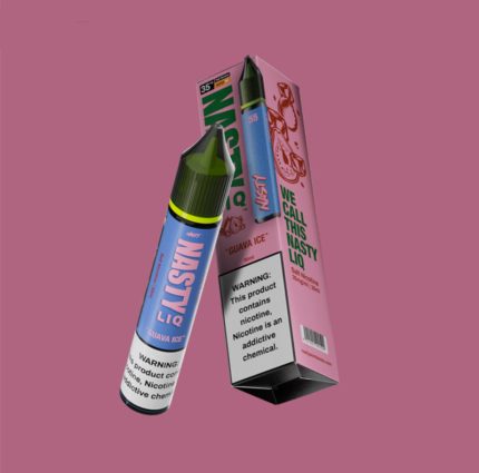 طعم گواوای رسیده همراه با خنکی ملایم یخ نیکوتین سالت با جذب سریع و انتقال نرم حجم بطری ۳۰ میلی‌لیتر غلظت نیکوتین ۳۵ و ۵۰ میلی‌گرم نسبت VG/PG برابر با ۵۰/۵۰ مناسب دستگاه‌های پاد و ویپ‌های MTL تجربه‌ای میوه‌ای، شیرین و خنک مناسب برای استفاده روزانه در تمام فصول بسته‌بندی مقاوم و ضد نشت انتخابی ایده‌آل برای طرفداران طعم‌های تابستانی و میوه‌ای