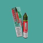 ترکیب طعم تازه تمشک و شیرینی طبیعی هندوانه نیکوتین سالت با جذب سریع و حس نرم در گلو حجم بطری ۳۰ میلی‌لیتر نیکوتین ۳۰ میلی‌گرم مناسب پاد سیستم‌ها نسبت VG/PG برابر ۵۰/۵۰ برای تعادل طعم و بخار مناسب استفاده در دستگاه‌های MTL و پاد سیستم تجربه‌ای میوه‌ای و انرژی‌بخش برای مصرف روزانه بسته‌بندی مقاوم و درپوش ایمن طعم ماندگار و تازه در هر پاف گزینه ایده‌آل برای طرفداران طعم‌های تابستانی و میوه‌ای